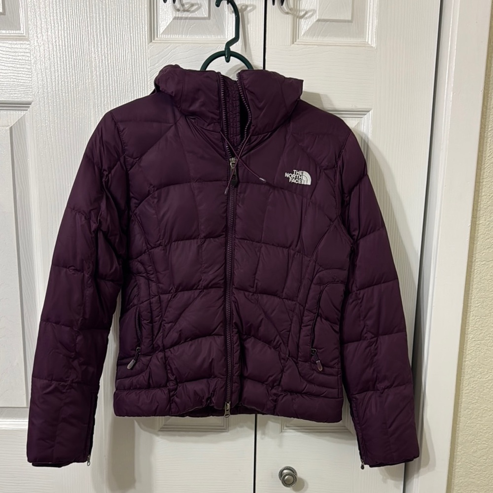 The North Face Women's Purple Puffer Jacket